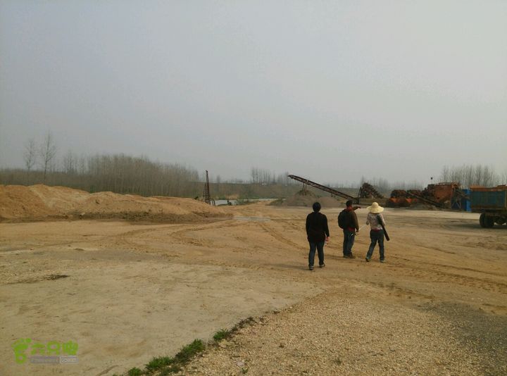 清流河环保徒步（第一阶段）一处砂厂