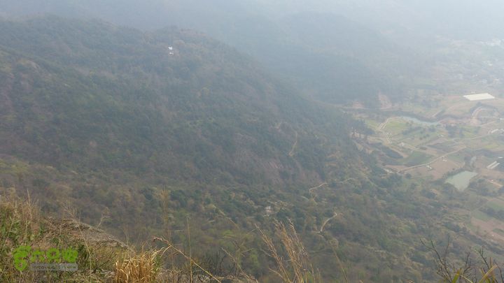 大球山（上保山）—横路头穿越俯瞰盤山路徑