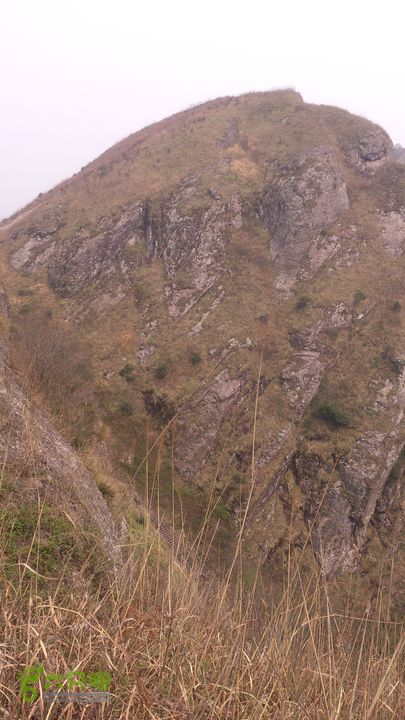 大球山（上保山）—横路头穿越大球山峰巖景緻