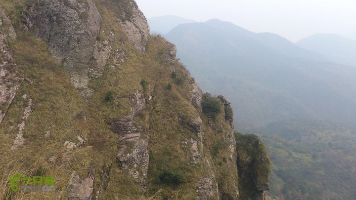 大球山（上保山）—横路头穿越大球山峰巖景緻