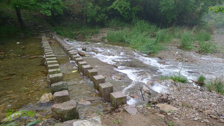 雁荡山狮子山五马尖筋竹涧新旧矴步