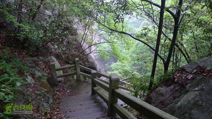 雁荡山狮子山五马尖筋竹涧这里以前也是收费景区