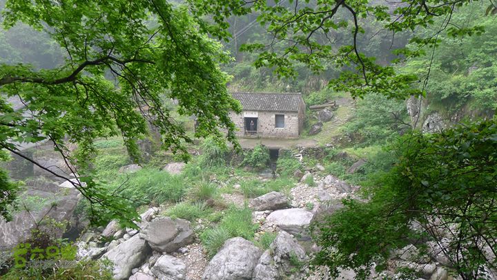 雁荡山狮子山五马尖筋竹涧能仁电站