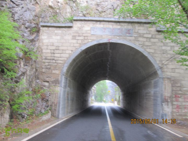 20150501东白庙-白河峡谷（上段+部分中段）-汤河口滦赤路上的龙潭湾隧道