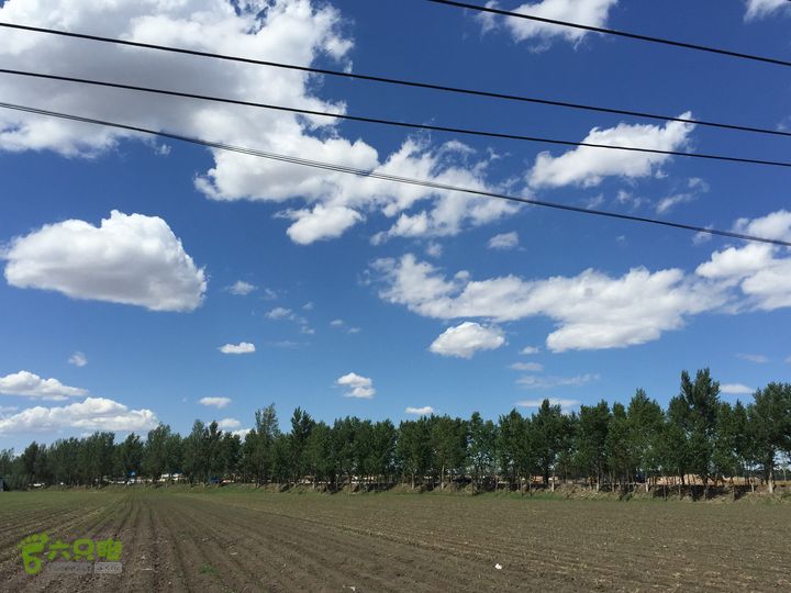 20150530-骑行长春太平池水库-天气特好S106 - 回长春路上 -- 三清观小路上。