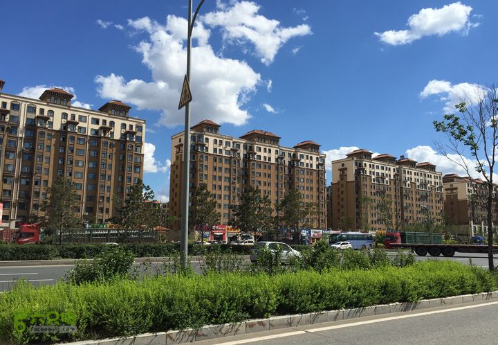 20150530-骑行长春太平池水库-天气特好西四环路。   物流科技园。