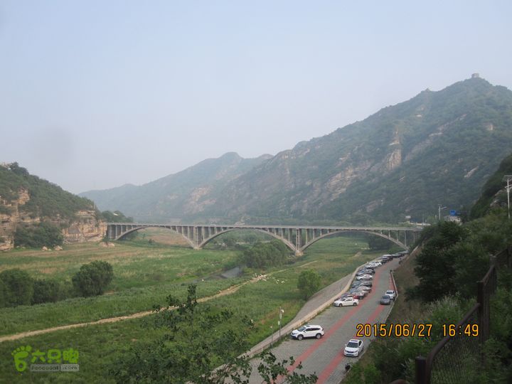 20150627柏查子-四合堂-白河峡谷（下段）-黑龙潭黑龙潭景区东侧的大关桥