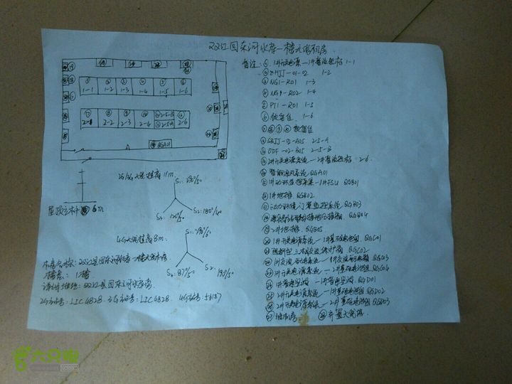 双江县回东河水库一楼无线机房LIC4828双江县回东河水库无线机房平面图