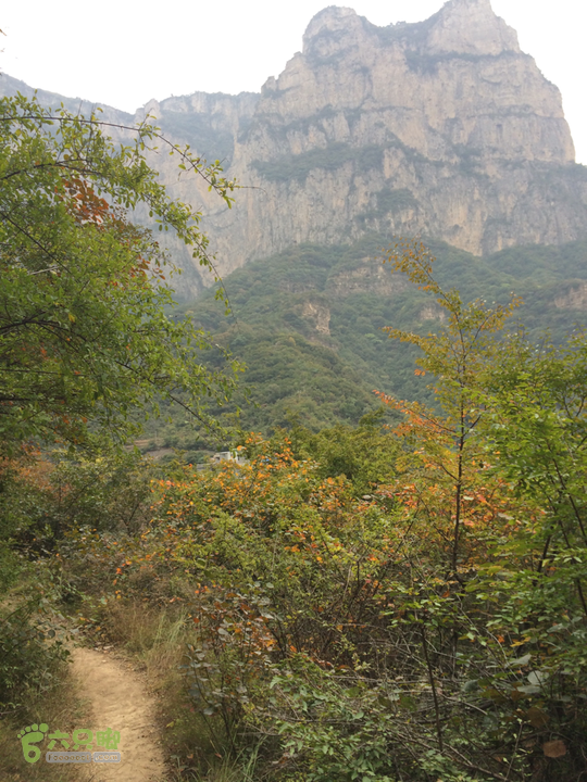 南太行：马武寨村－抱犊沟大峡谷－抱犊村－西莲九莲山穿越2015-10-03 16:34:33