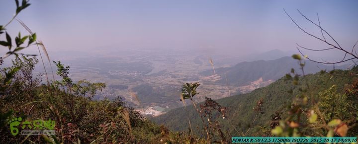 20151017-尧山北峰南峰穿乌岭水库IMGP9789 Panorama