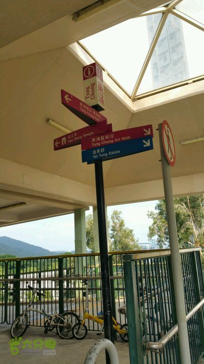 香港东涌-弥勒山-昂坪-地塘仔-东涌候王宫方向