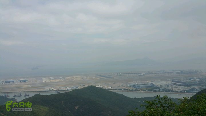 香港东涌-弥勒山-昂坪-地塘仔-东涌香港机场全貌