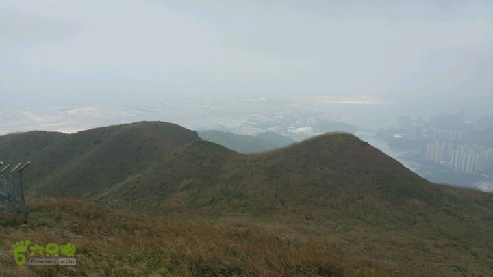 香港东涌-弥勒山-昂坪-地塘仔-东涌山顶俯瞰东涌