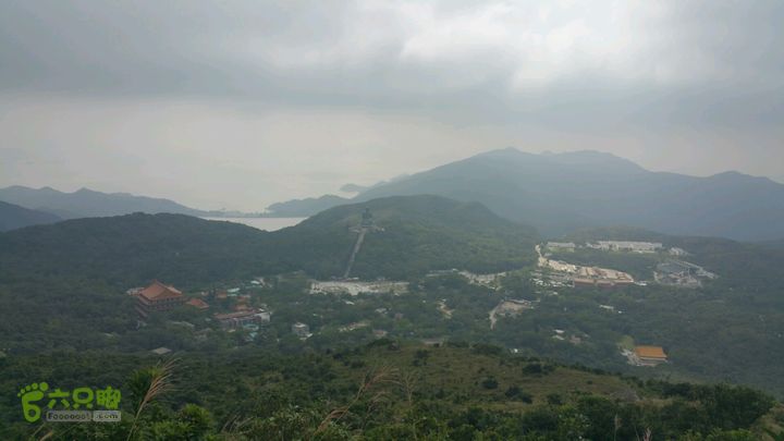 香港东涌-弥勒山-昂坪-地塘仔-东涌俯瞰昂平