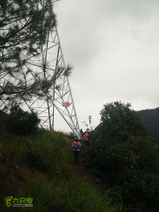 三渡溪-后渠-周坑-金坑-里岭脚-石湖坑-谏庄-石湖口环线电力铁塔