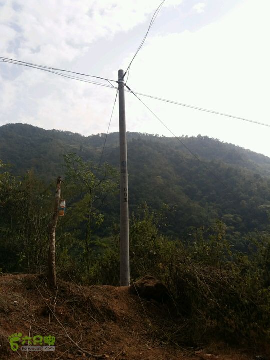 中国移动临沧分公司6.2项目工程，永德大勐统河四级站-班木线路工程（董建平）转角杆