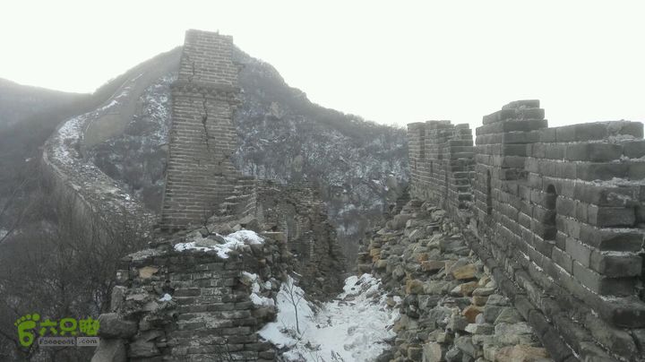 石峡关-古八达岭长城-八达岭镇政府下撤点