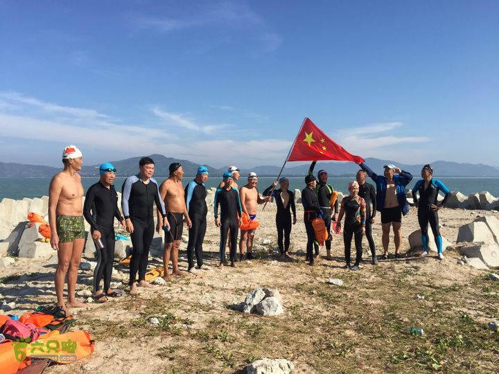 20151220横渡三亚东锣岛-创造新辉煌！IMG_0822