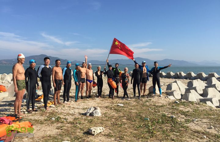 20151220横渡三亚东锣岛-创造新辉煌！IMG_0827