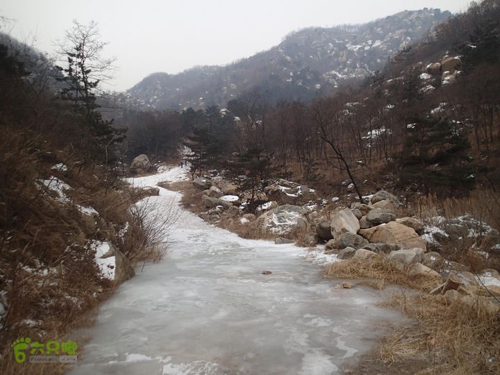 观赏冰瀑:石庙子_彩石溪-云谷禅寺_莲梗峡-莲花圣境P1300017