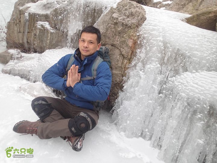 观赏冰瀑:石庙子_彩石溪-云谷禅寺_莲梗峡-莲花圣境P1300079