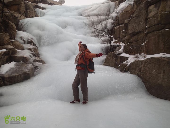 观赏冰瀑:石庙子_彩石溪-云谷禅寺_莲梗峡-莲花圣境P1300307