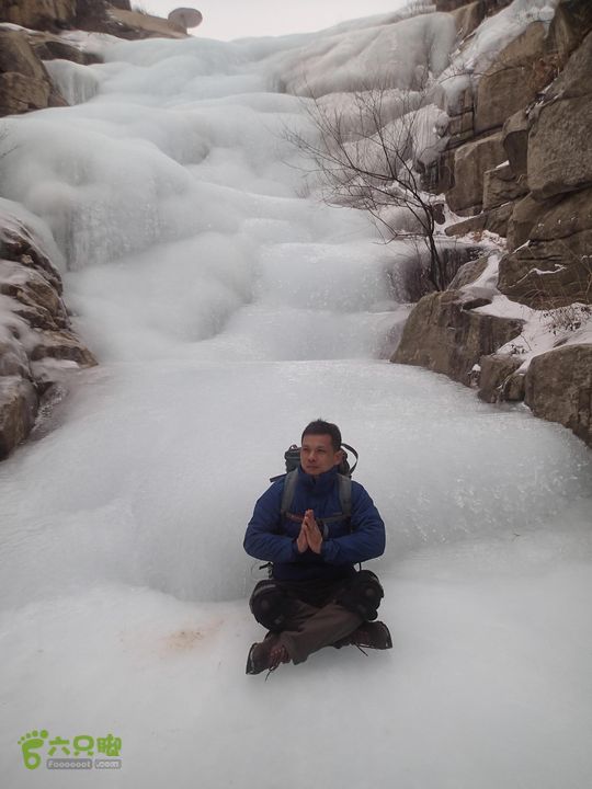 观赏冰瀑:石庙子_彩石溪-云谷禅寺_莲梗峡-莲花圣境P1300324