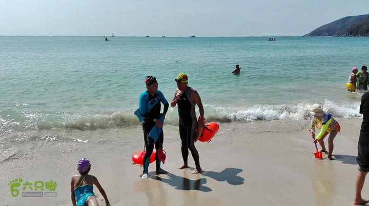 20160203-三亚湾游泳队十公里挑战鹿回头角外海域IMG_2116