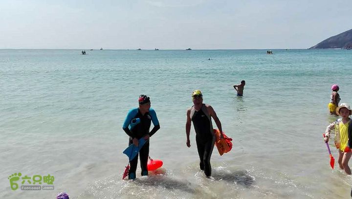 20160203-三亚湾游泳队十公里挑战鹿回头角外海域IMG_2118