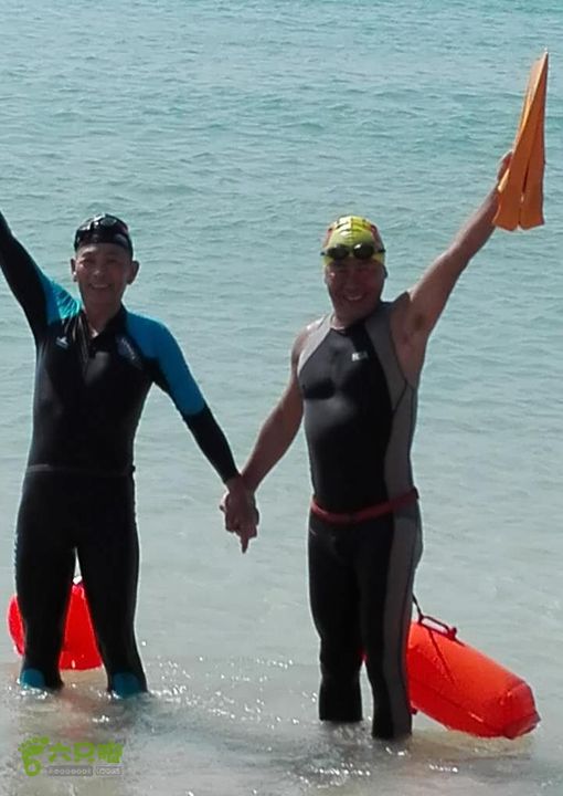 20160203-三亚湾游泳队十公里挑战鹿回头角外海域IMG_2123