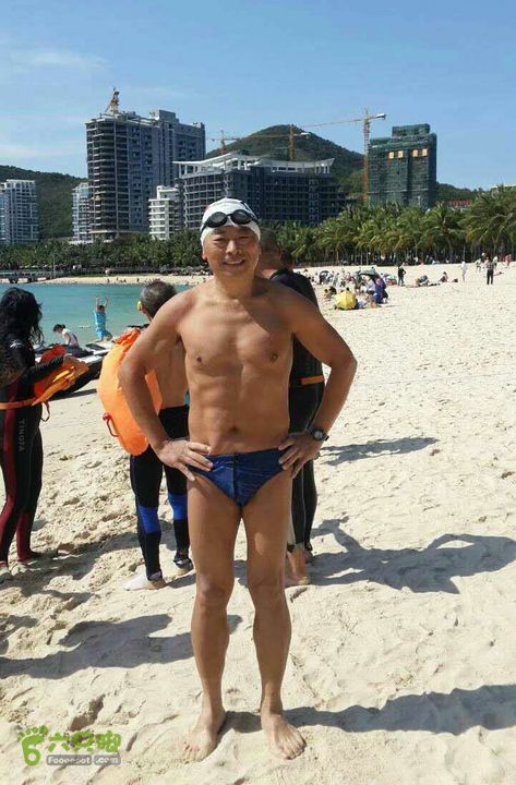 20160203-三亚湾游泳队十公里挑战鹿回头角外海域IMG_2135