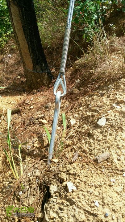 中国移动临沧分公司62项目工程永德永康忙矿新寨到忙南糯董建平地锚