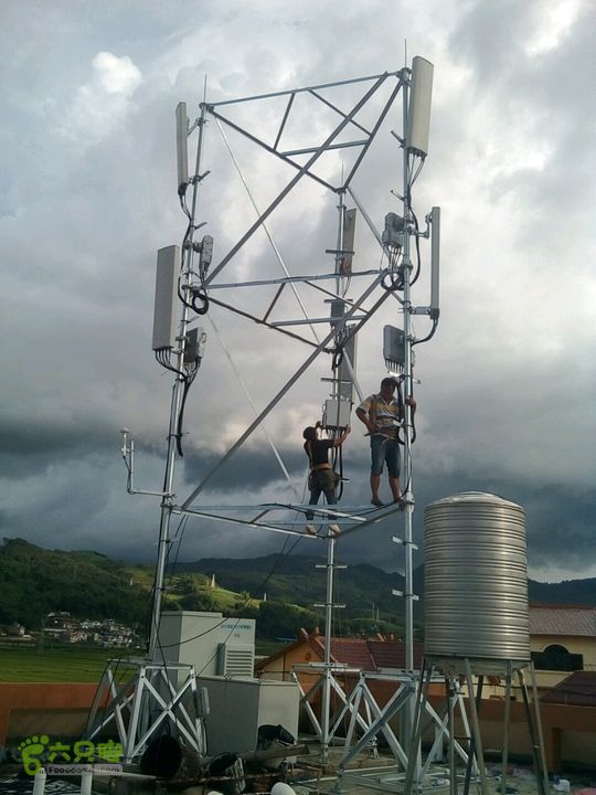 中国移动沧源分公司312期工程汽车交易中心孔继斌rru电源线布放