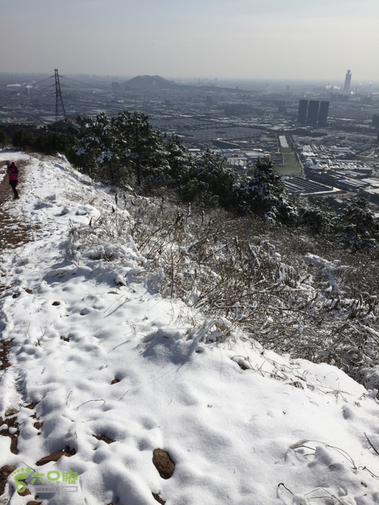 雪后登定山2016